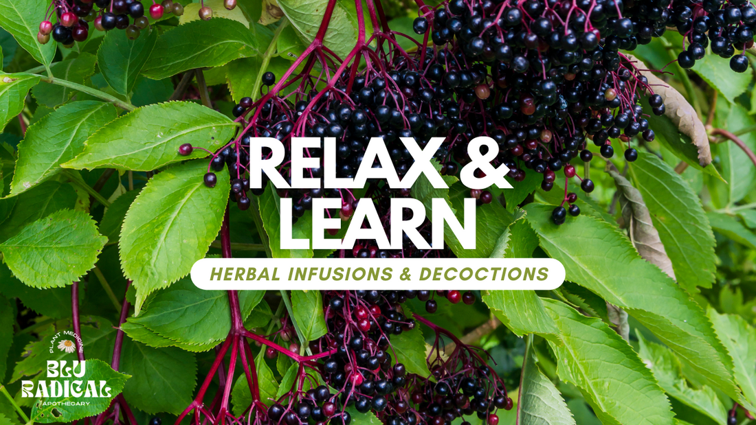 herbal infusions and decoctions